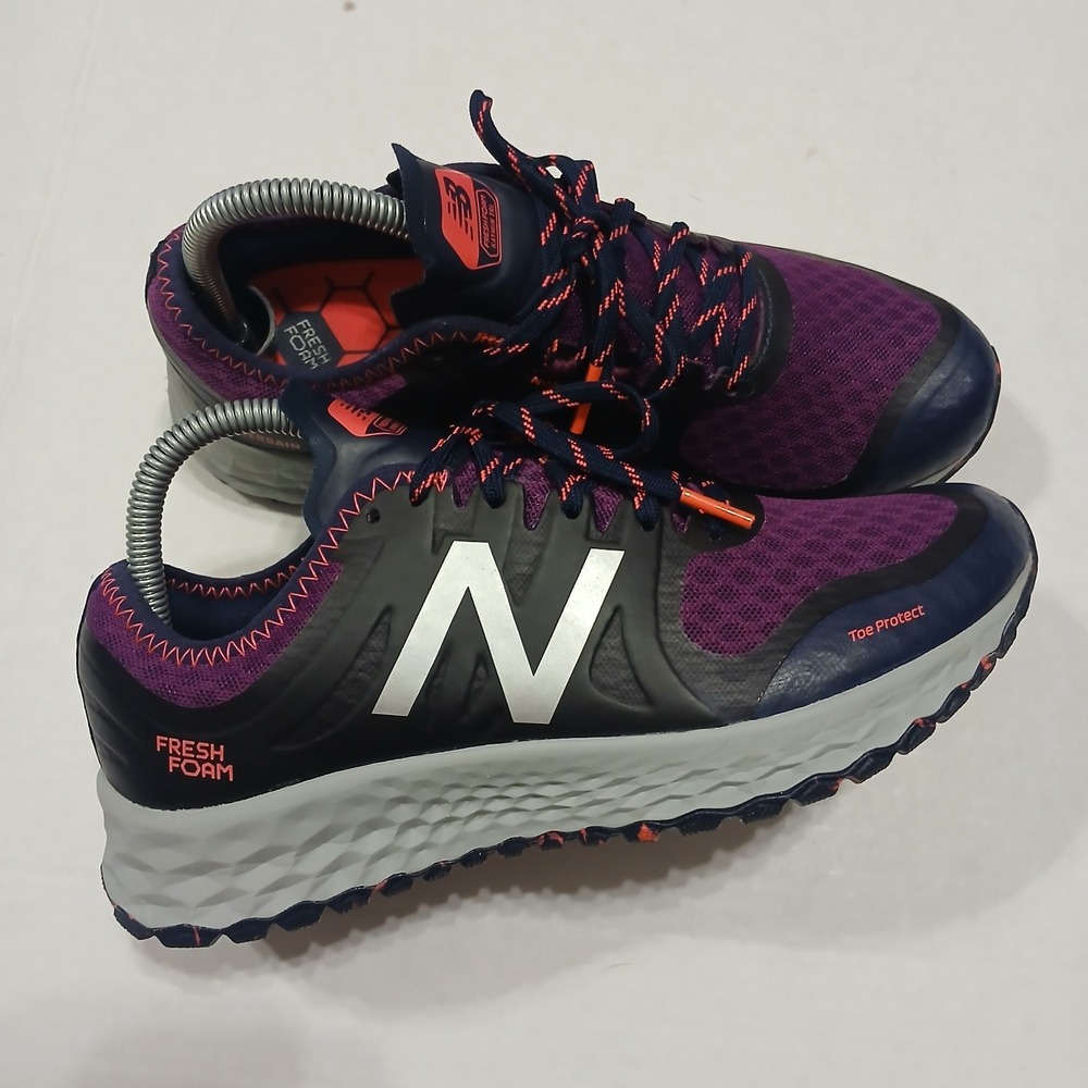 New Balance Fresh Foam Kaymin Trail Women 8.5 Purple Sneakers WTKYMRT1